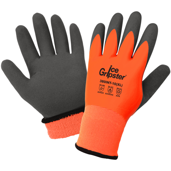 Ice Gripster® Cut, Abrasion, and Puncture Resistant HighVisibility DoubleCoated Low